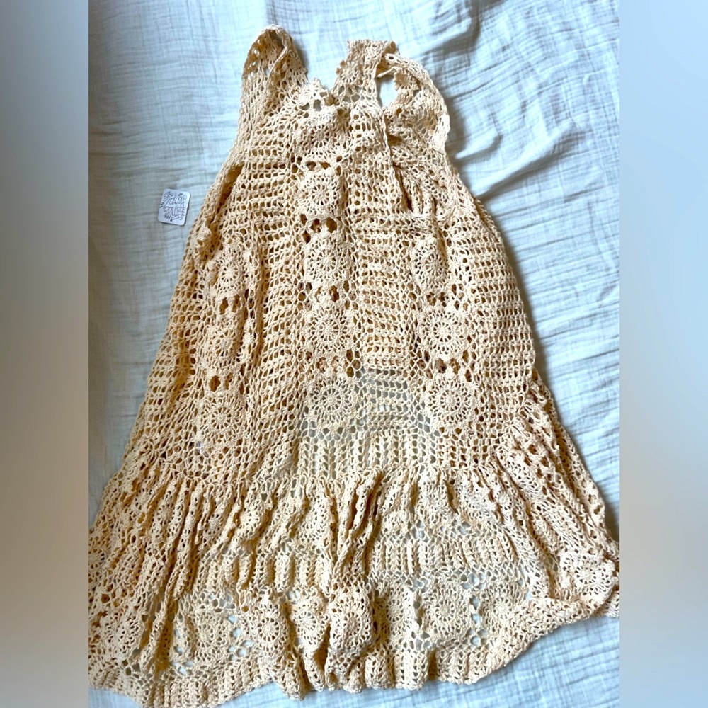 Free people crotchet dress